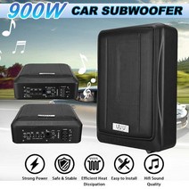 바닥 우퍼 시트 12인치 차량용 박스 카오디오 10 inch 900w car subwoofer car audio slim under seat active subwoofer