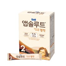 상세설명참조 리뉴얼 앱솔루트 명작 2FL 분유 2단계 14g 20개 6~12개월, 단품, 단품