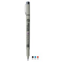 SAKURA 피그마 마이크론 08 젤잉크펜 0.5mm, 0 $혼합 검6파6, 1세트