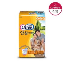 라이프리 안심언더웨어 성인용기저귀 대형 18매, 단품