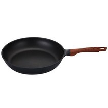키친플라워 쿠킨 IH 인덕션 블랙우드펄 프라이팬, 1개, 28cm