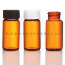 스크류바이알(갈색)10ml(22x48), 흰색, 테프론라이너