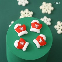 메리 크리스마스 수지 액세서리 DIY 휴대 전화 케이스 패치 케이크 신발 버클 물 컵 페이스트 장식 홈 10, 03 G