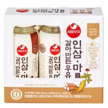 서울우유 인삼 마를 갈아만든 우유 180MLx3개입 (보냉백/아이스박스中택1), 옵션1 - 보냉백포장 (보냉백+아이스팩)