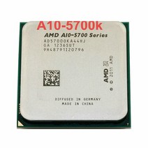 파워딜 AMD A10 CPU 프로세서 5700 3.4Ghz 65W AD5700OKA44H 소켓 FM2, 한개옵션0