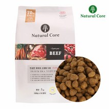 브랜드없음 코스트코 네츄럴코어 비프 강아지 사료 7kg [500g 소포장 14봉], 선택완료