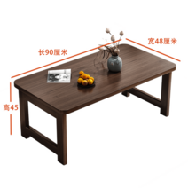 거실테이블 접이식 밥상 간이책상 1인용 2인용 접이책상 테이블, 7.흑호두색길이90x폭48x높이45