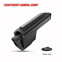 sameuo u100 dash cam front and rear adas 1080p 720p usb car dvr 카메라, 전면 1080p, 16g