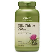 GNC 밀크 시슬 200mg 200정, 1개, 단품