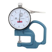 두께 게이지 측정기 눈금 단차 인디케이터 아날로그, G1 포인터 백분위수 범위 0-12.7mm