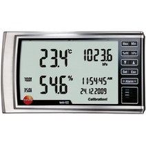 TESTO 디지털 온습도계 622 기압 온도 습도 날짜 시간, 1개