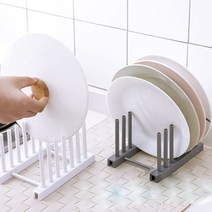 주방 접시정리대 싱크대 접시렉 스탠드 접시거치대 그릇 수납대 컵꽂이, 기본