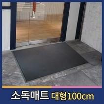 월드그린 신발소독 발판소독기 소독용발판 소독매트 고무 100cm