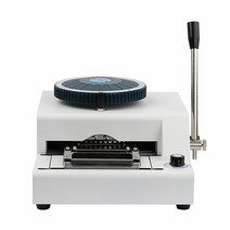 날인기 불박기 생산날짜 유통기한 자동 인쇄기 핫스탬핑 기계 PVC 카드 Embosser 엠 보스 번호 워크 벤치, 01 68D Coding Machine
