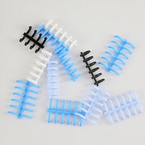 [이서지니]4공 6공 바인더링 루즈링 제본 링 10color 루즈리프 클릭링, 12mm_6공_화이트, 12mm_6공_화이트