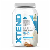 엑스텐드 프로틴 프로웨이 WPI 단백질 바닐라맛 25일분 정식제품, 상품+블랜더보틀 쉐이커클래식830ml레드