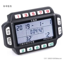 PC248게이트볼 스코어인디게이터 숫자 25나눔 게이트볼 경기 손목시계, 기본, 1개