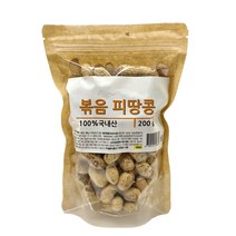 [우리농] 국내산 볶음 피땅콩 200g, 1개