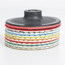 대리석연마3인치 80mm 학년 드라이 폴리싱 패드 다이아몬드 연마 화강암 대리석 스톤 샌딩 디스크, 02 1500_01 4 inch 100mm