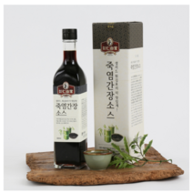 인산가 (주)인산가 정품 죽염 간장소스(500ml) 인산죽염 + 2개 이상 구입시 홍삼초코크런치(49g), 2병, 500g