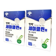 잇백 세이클린 5분 틀니세정제120정(4개월분)+12정 추가증정, 120정