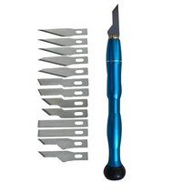 목공기계 부품금속 조각 칼 휴대 전화 필름 조각 칼 펜 종이 절단 조각 칼 회로 보드 칼 DIY 세트, 01 라이트 핑크