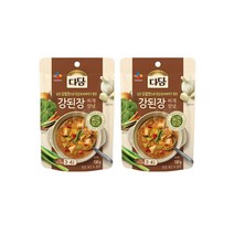 다담 강된장 찌개양념, 130g, 2개