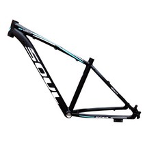 자전거 프레임 26/27.5/29 인치 산악 자전거 프레임 알루미늄 합금 디스크 브레이크 테일 mtb, 02 Black blue_03 29er 17inch