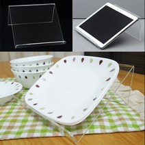매대진열대 경사형 190X185MM 접시 책 지갑 거치대 받침대 매장전시 화장품진열대 진열대 아크릴진열대