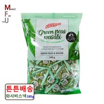그린피스 와사비 스낵 380g 술안주 콩과자 간식 과자W