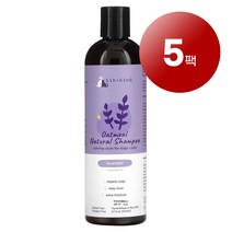 리암마켓 Kin+Kind 킨 카인드 강아지 고양이용 오트밀 천연 샴푸 라벤더향 354ml 1팩, 5팩