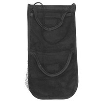 골프백 세트 골프 가방 골프 공 보관 가방 내구성 나일론 메쉬 그물 테니스 주머니 경량 휴대용 운반 액세, 검은색