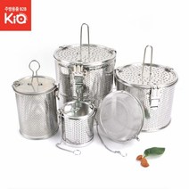 MMS_국산 업소용 스텐 멸치통 다시 거름망 가정용 육수 다시통 육수망 육수통_mms, 0-3호(KS)