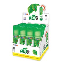 종이나라 1800 나라풀 투명풀 고체풀 40g 12개포장갑