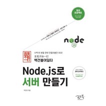Node.js로 서버 만들기:백견불여일타, 로드북