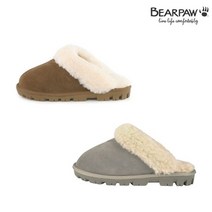 BEARPAW 베어파우 MARY 여성 양털 머쉬룸 슬리퍼 K814302OD-W