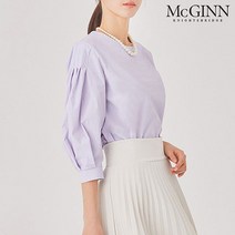 매긴 핀턱 슬리브 블라우스 M3M1BL5010