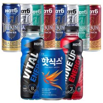 롯데 핫식스 355ml 24캔 더킹제로 러쉬 파워 에너지드링크, 핫식스 250ml x 30캔