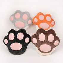 시둥마켓 +[시둥마켓]+_ 장식쿠션 모형쿠션 여우쿠션베개 애착인형 봉제쿠션베개 소파쿠션인형, 토이웍스 젤리풋 쿠션 발바닥쿠션 쿠션베개 40cm, 그레이