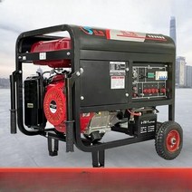 에프란드 캠핑발전기 소형 카라반 저소음 차박, 4000W 손으로 휘발유 220V 연소 시작