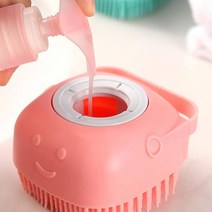 디엠몰 1+1 보글보글 풍성한거품만들기 클렌징폼 바디워시 거품 제조기 버블메이커 브러쉬 실리콘, 블루+옐로우