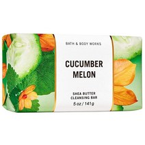 Bath and Body Works JAPANESE CHERRY BLOSSOM 시어 버터 클렌징 바 119g(4.2온스)배쓰앤바디웍스, Cucumber Melon