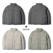 스노우피크 [22F/W] 시티캠퍼 스탠드넥 숏 경량 다운 자켓 S22WMRDJ58