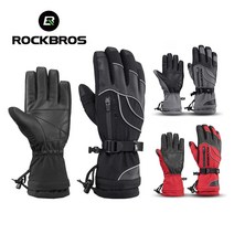 BUyuS락브로스 글로브 스키 ROCKBROS 보드 방한 방수 S133굿딜 브이숍, 그레이/S