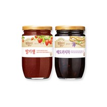 복음자리 딸기잼500g+배도라지차470g