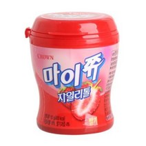크라운 마이쮸 딸기 용기 110g 1개