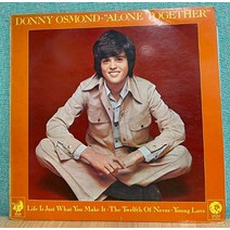 중고LP) DONNY OSMOND - Alone Together