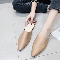 뾰족한 뮬 블로퍼 슬리퍼 2.5cm