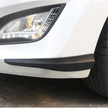 차량용 앞 뒷 범퍼 보호 가드 기스 스크래치 방지 소나타DN8 베라크루즈 올뉴모닝 NQ5 그랜져 봉고3 새차선물 티구안 제네시스G80 아반떼MD 더뉴레이, 1개, 블랙