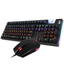 앱코 ABKONCORE HACKER K660 ARC 청축 + A660 3325 게이밍 세트